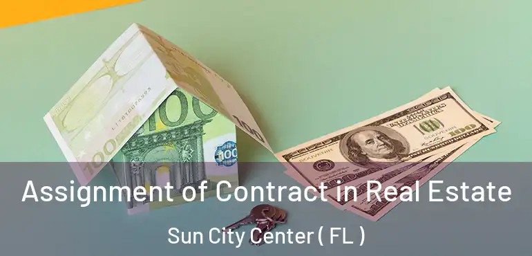  Assignment of Contract in Real Estate Sun City Center ( FL )