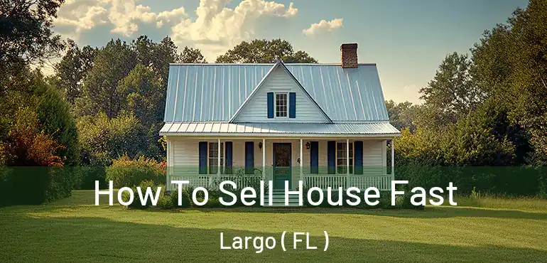  How To Sell House Fast Largo ( FL )