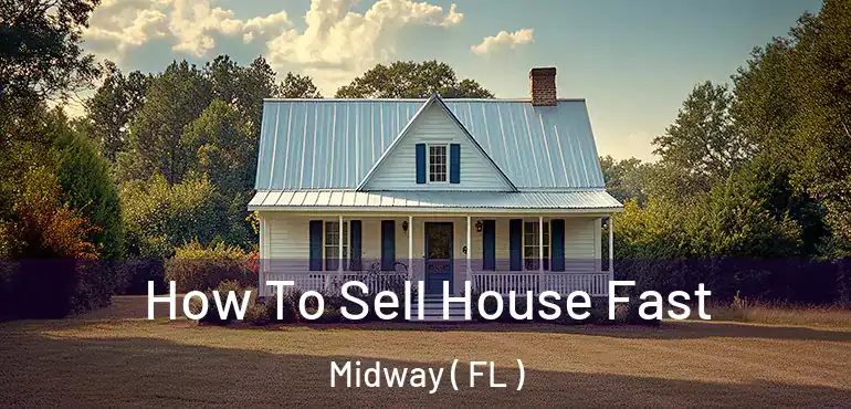  How To Sell House Fast Midway ( FL )