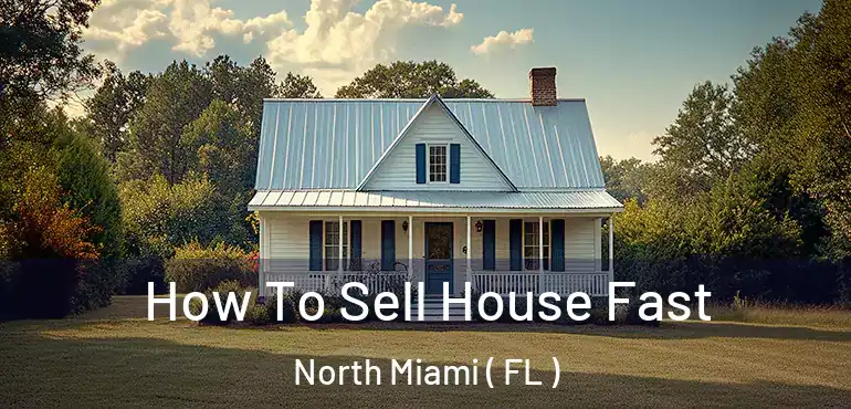  How To Sell House Fast North Miami ( FL )