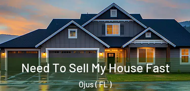  Need To Sell My House Fast Ojus ( FL )