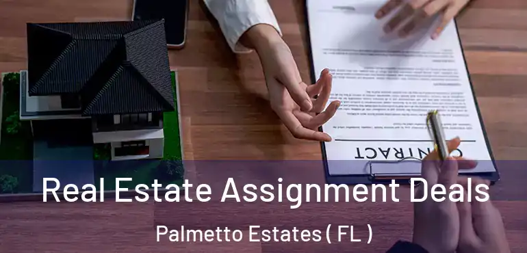  Real Estate Assignment Deals Palmetto Estates ( FL )