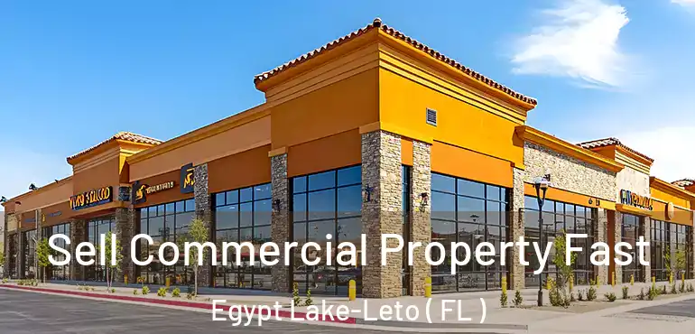  Sell Commercial Property Fast Egypt Lake-Leto ( FL )