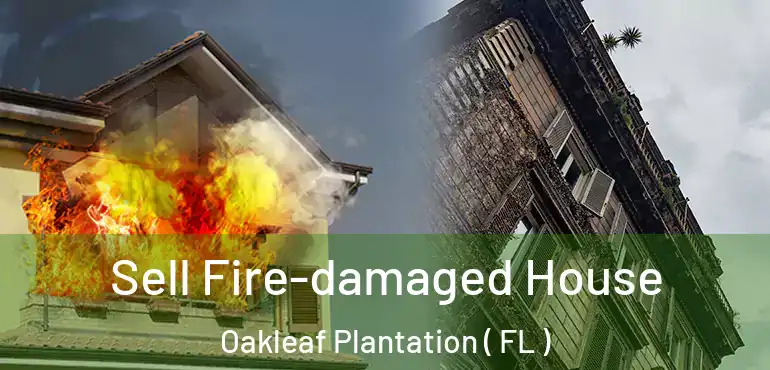  Sell Fire-damaged House Oakleaf Plantation ( FL )