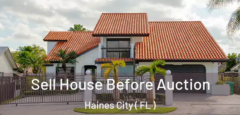 Sell House Before Auction Haines City ( FL )