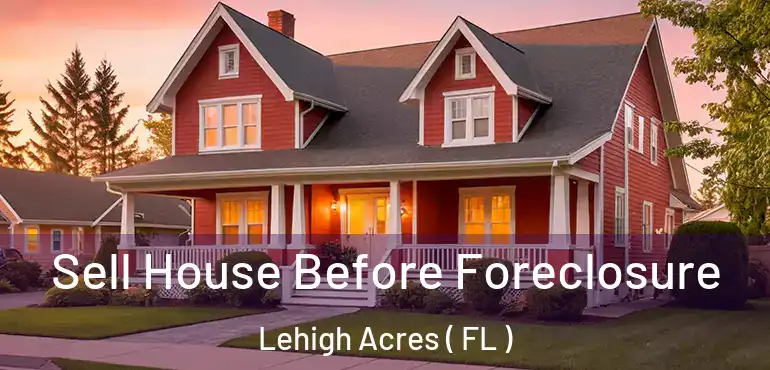  Sell House Before Foreclosure Lehigh Acres ( FL )
