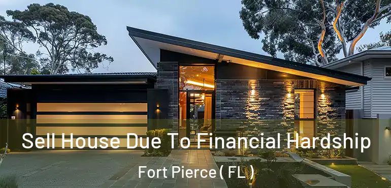  Sell House Due To Financial Hardship Fort Pierce ( FL )