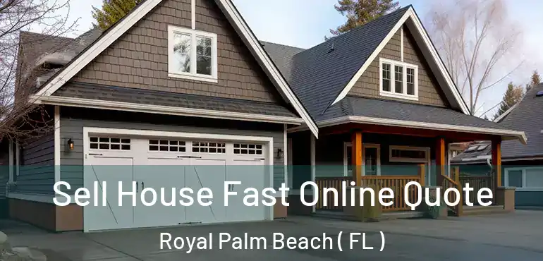  Sell House Fast Online Quote Royal Palm Beach ( FL )