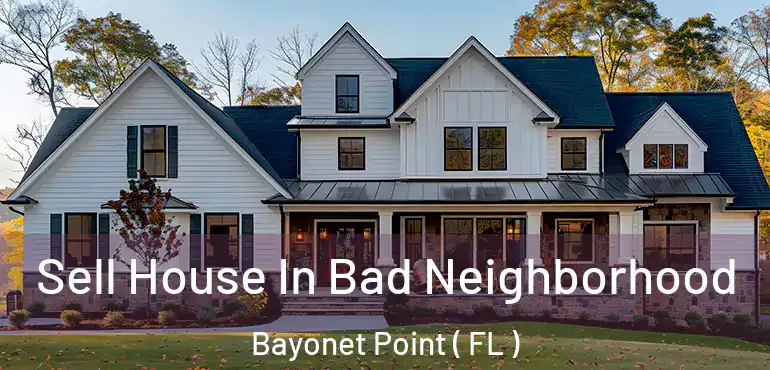  Sell House In Bad Neighborhood Bayonet Point ( FL )