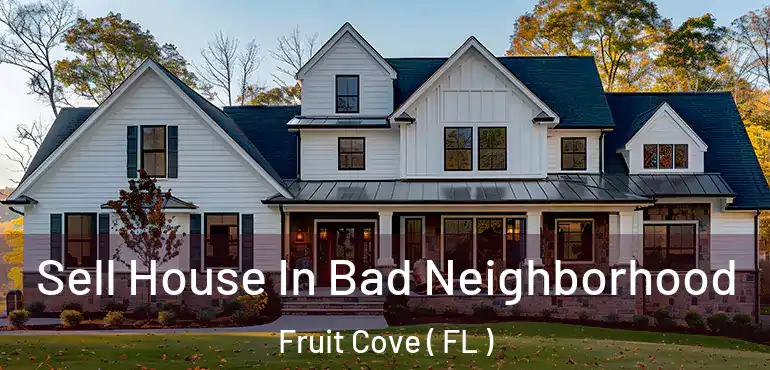  Sell House In Bad Neighborhood Fruit Cove ( FL )