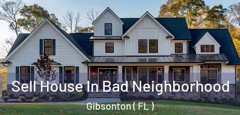  Sell House In Bad Neighborhood Gibsonton ( FL )