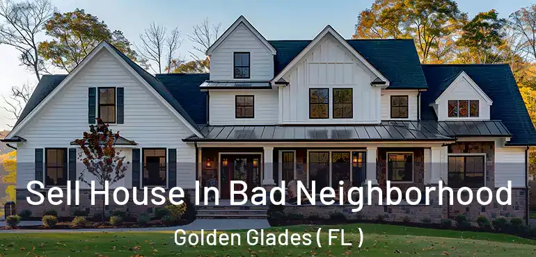  Sell House In Bad Neighborhood Golden Glades ( FL )