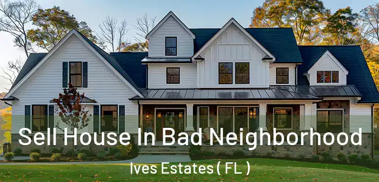  Sell House In Bad Neighborhood Ives Estates ( FL )