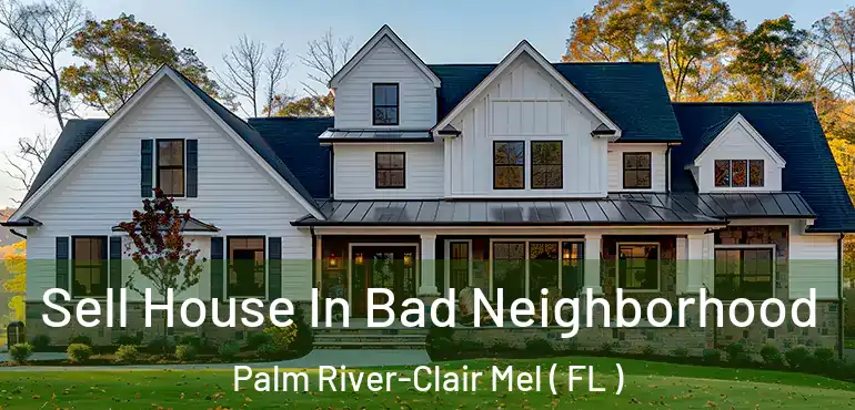  Sell House In Bad Neighborhood Palm River-Clair Mel ( FL )