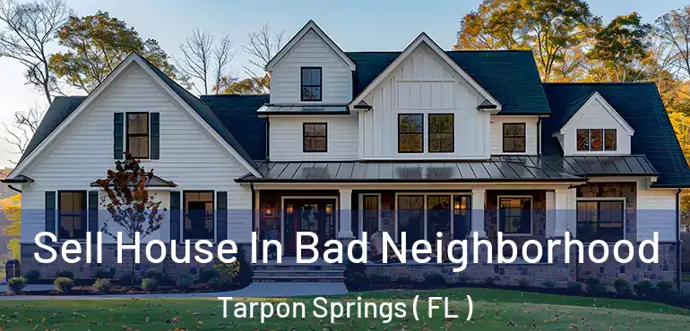  Sell House In Bad Neighborhood Tarpon Springs ( FL )