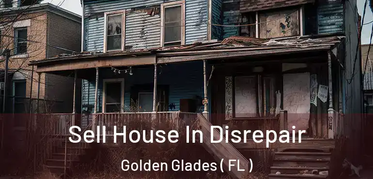  Sell House In Disrepair Golden Glades ( FL )