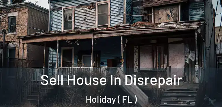  Sell House In Disrepair Holiday ( FL )