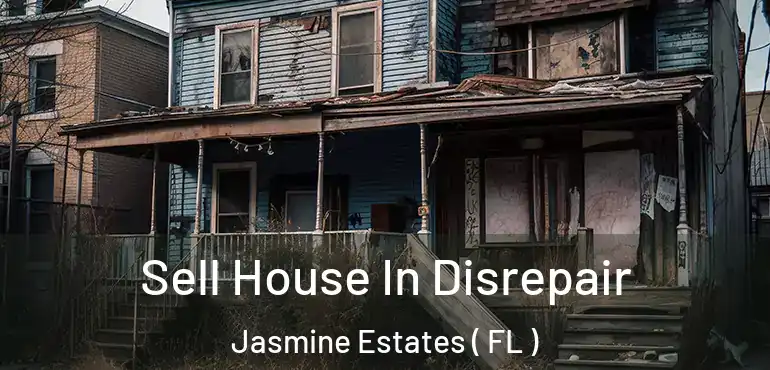  Sell House In Disrepair Jasmine Estates ( FL )