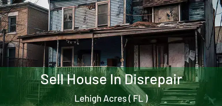  Sell House In Disrepair Lehigh Acres ( FL )