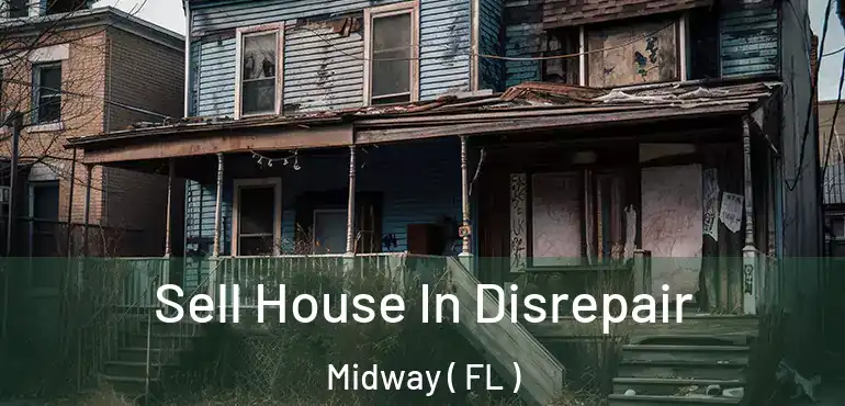  Sell House In Disrepair Midway ( FL )