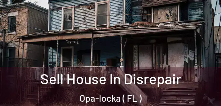  Sell House In Disrepair Opa-locka ( FL )