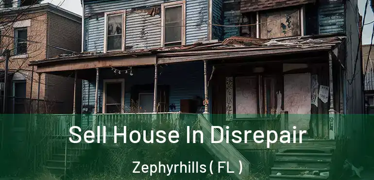  Sell House In Disrepair Zephyrhills ( FL )