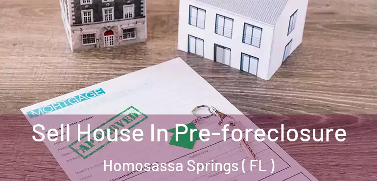  Sell House In Pre-foreclosure Homosassa Springs ( FL )