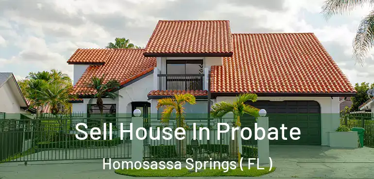  Sell House In Probate Homosassa Springs ( FL )