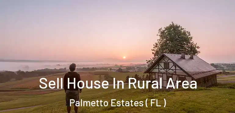  Sell House In Rural Area Palmetto Estates ( FL )