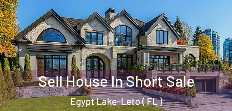  Sell House In Short Sale Egypt Lake-Leto ( FL )