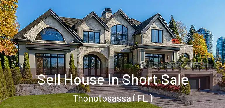  Sell House In Short Sale Thonotosassa ( FL )