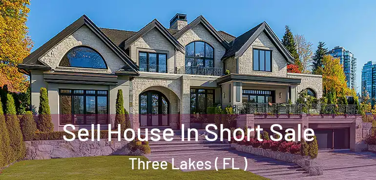  Sell House In Short Sale Three Lakes ( FL )