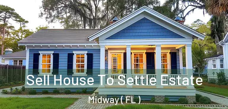  Sell House To Settle Estate Midway ( FL )