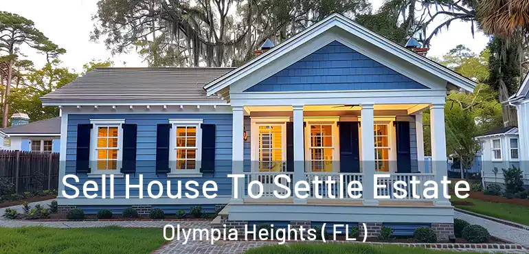  Sell House To Settle Estate Olympia Heights ( FL )