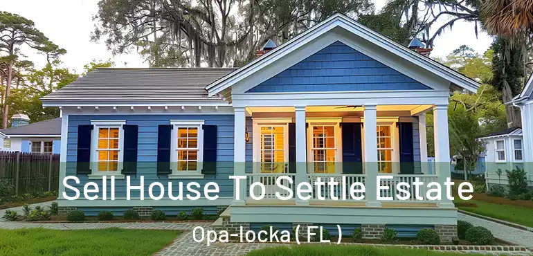  Sell House To Settle Estate Opa-locka ( FL )