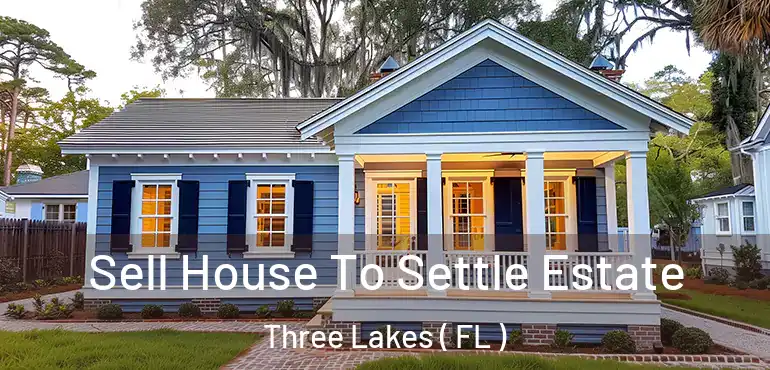  Sell House To Settle Estate Three Lakes ( FL )