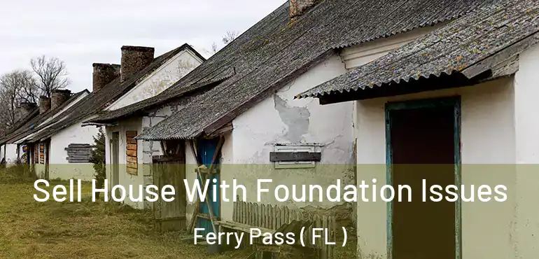 Sell House With Foundation Issues Ferry Pass ( FL )