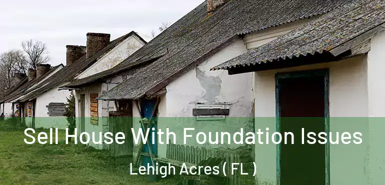  Sell House With Foundation Issues Lehigh Acres ( FL )