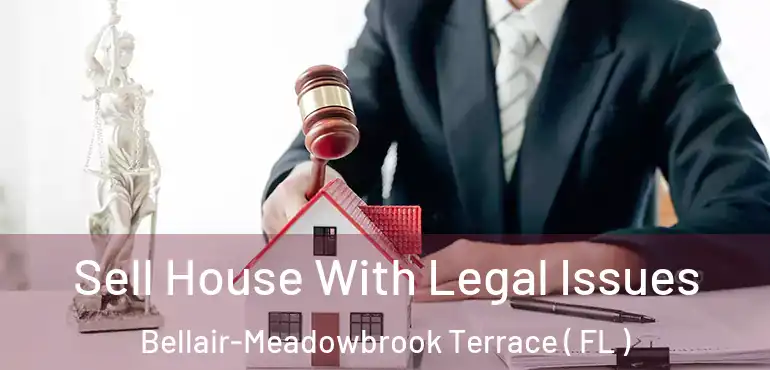  Sell House With Legal Issues Bellair-Meadowbrook Terrace ( FL )