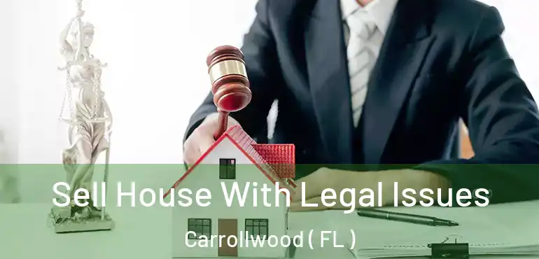  Sell House With Legal Issues Carrollwood ( FL )