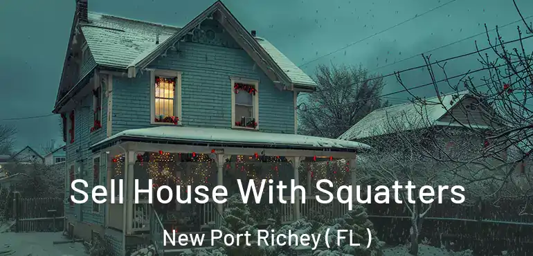  Sell House With Squatters New Port Richey ( FL )