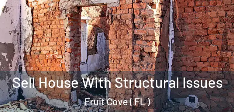  Sell House With Structural Issues Fruit Cove ( FL )