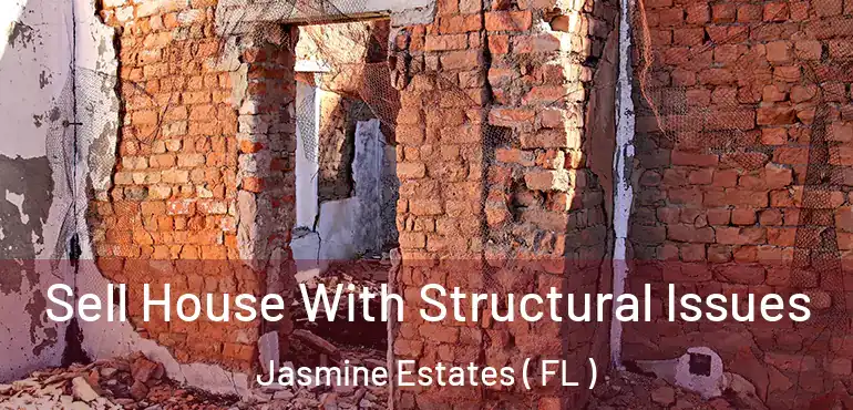  Sell House With Structural Issues Jasmine Estates ( FL )