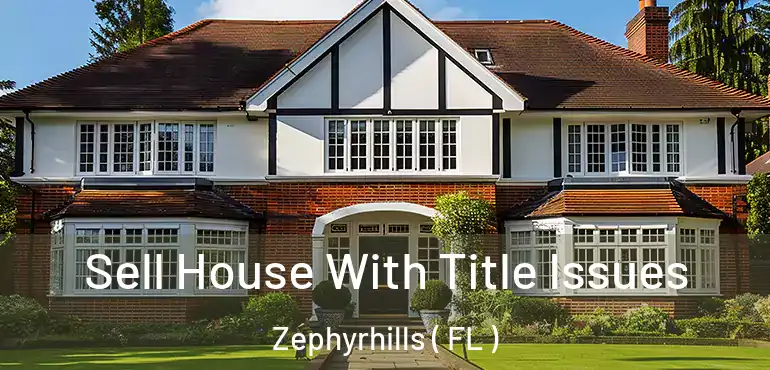  Sell House With Title Issues Zephyrhills ( FL )