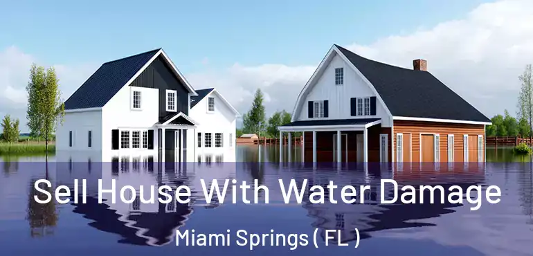  Sell House With Water Damage Miami Springs ( FL )