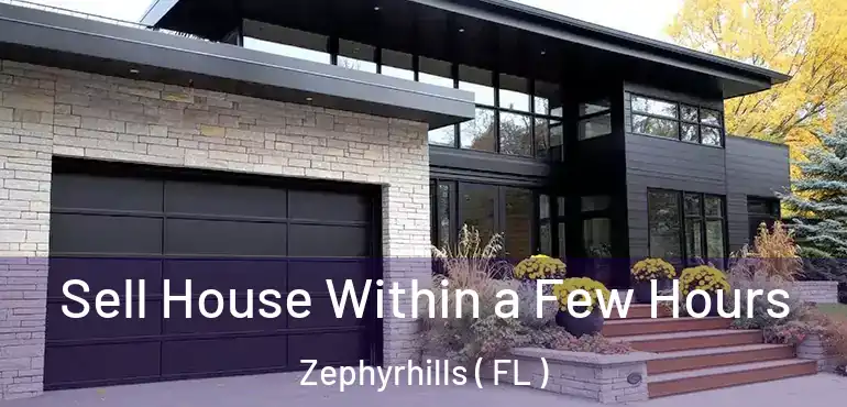  Sell House Within a Few Hours Zephyrhills ( FL )