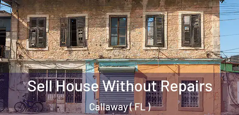  Sell House Without Repairs Callaway ( FL )