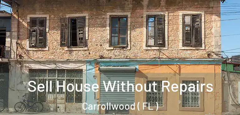  Sell House Without Repairs Carrollwood ( FL )