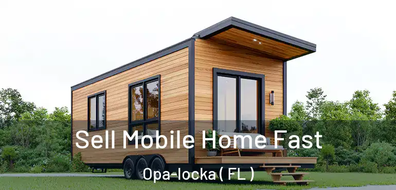  Sell Mobile Home Fast Opa-locka ( FL )