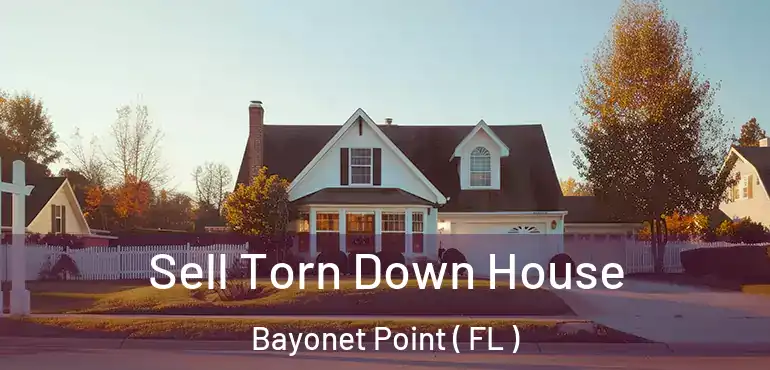  Sell Torn Down House Bayonet Point ( FL )